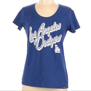 Los Angeles LA Dodgers Scoopneck T-shirt Baseball